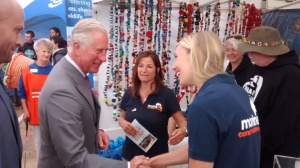 South West Fulmar Project meets HRH Prince Charles at the Ocean Plastic Awareness Day!